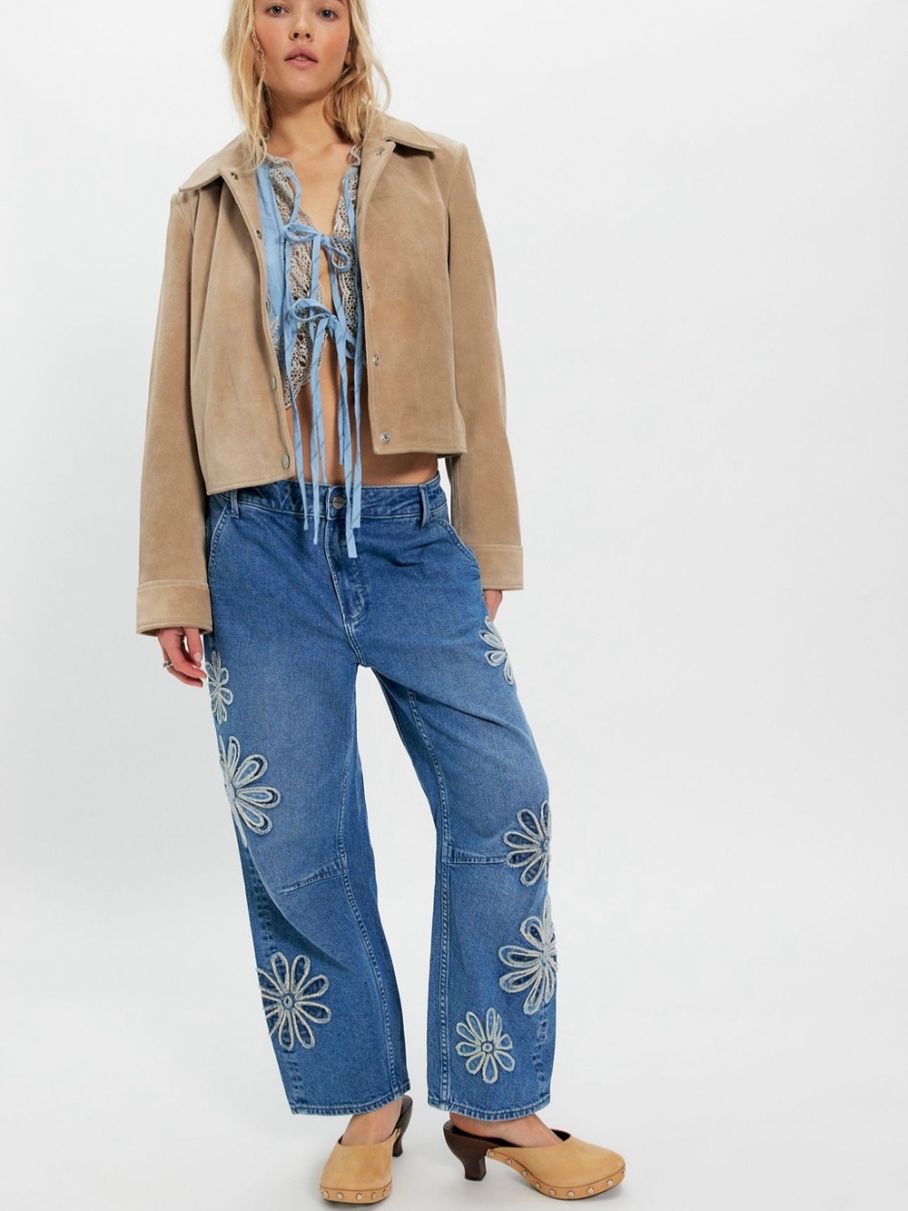 NWT - Barbie Barrel Jeans